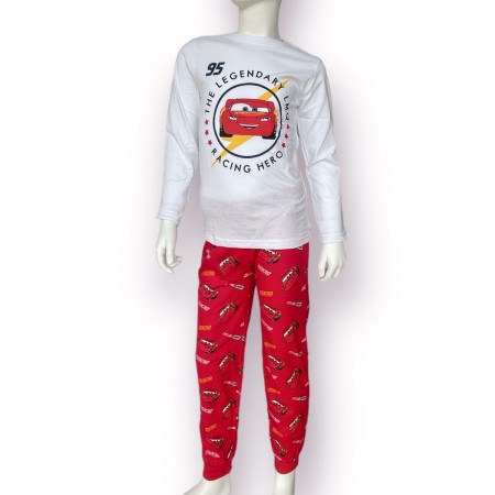 Chlapčenské pyžamo Mc queen - červené