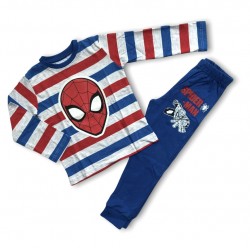 Chlapčenské pyžamo spiderman - modré