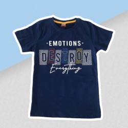 Modré chlapčenské tričko