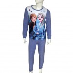 Dievčenské  flísové pyžamo Frozen - fialové